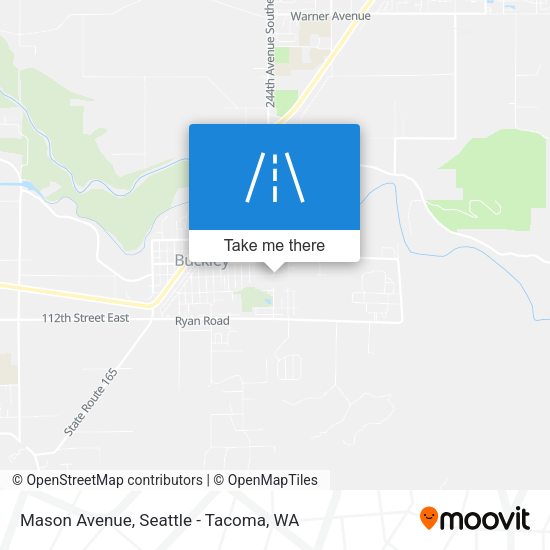 Mapa de Mason Avenue