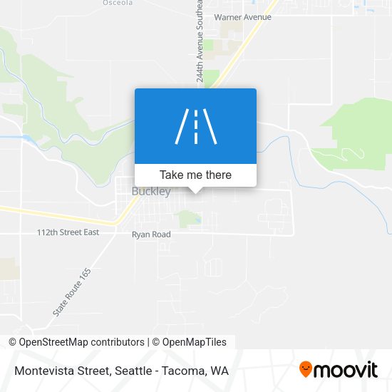 Montevista Street map