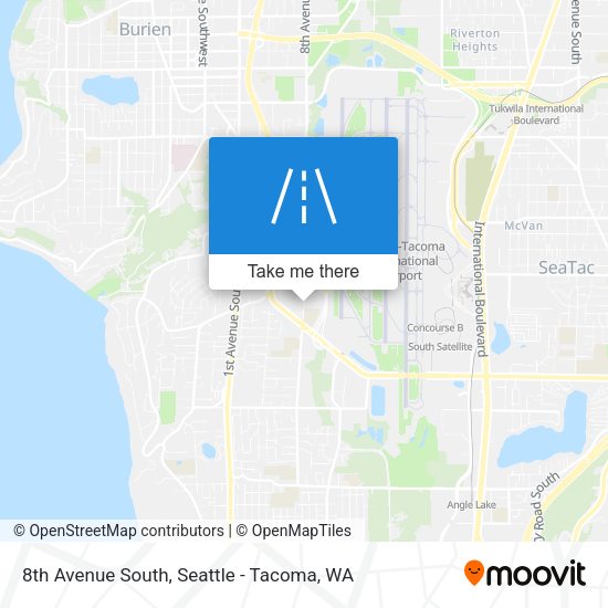 Mapa de 8th Avenue South