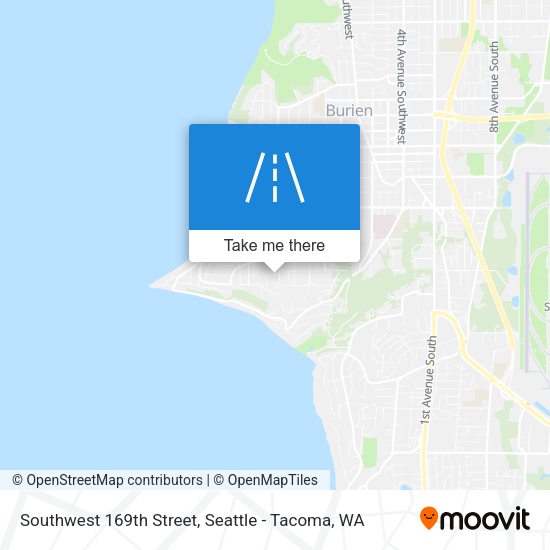 Mapa de Southwest 169th Street
