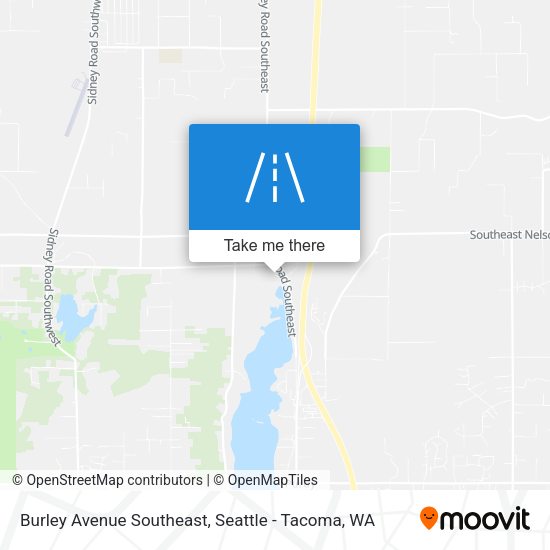 Mapa de Burley Avenue Southeast