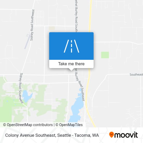 Mapa de Colony Avenue Southeast