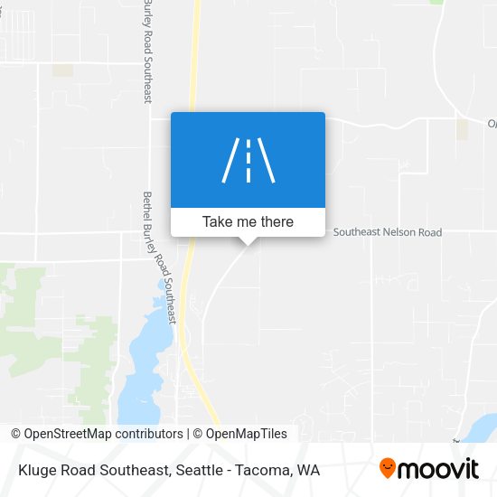Kluge Road Southeast map