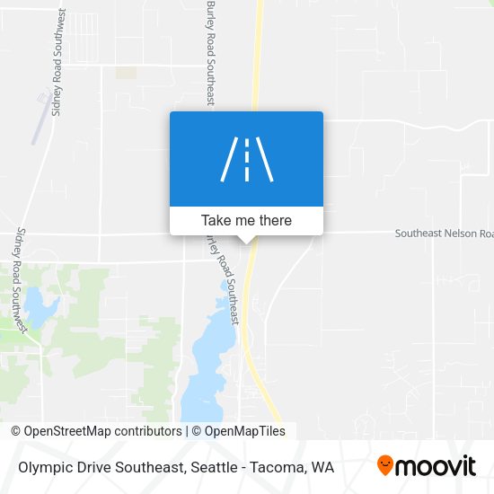 Mapa de Olympic Drive Southeast