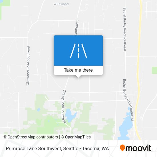 Mapa de Primrose Lane Southwest