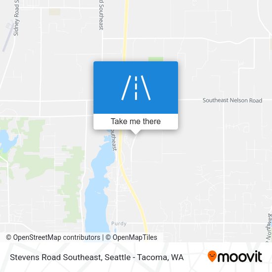 Stevens Road Southeast map
