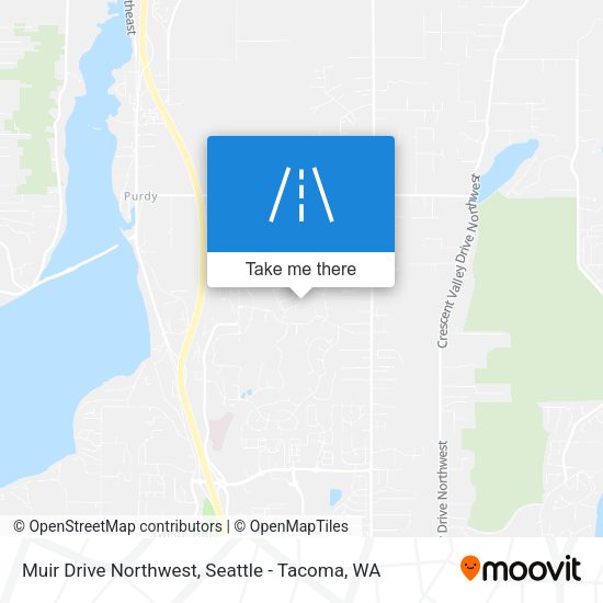 Mapa de Muir Drive Northwest