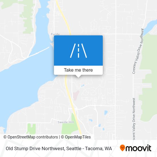 Mapa de Old Stump Drive Northwest