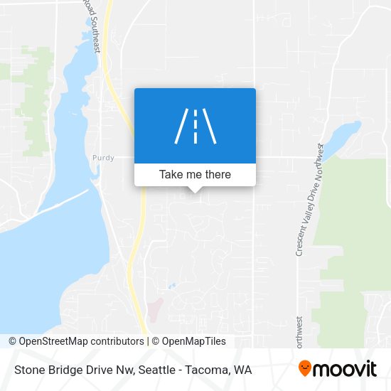 Mapa de Stone Bridge Drive Nw