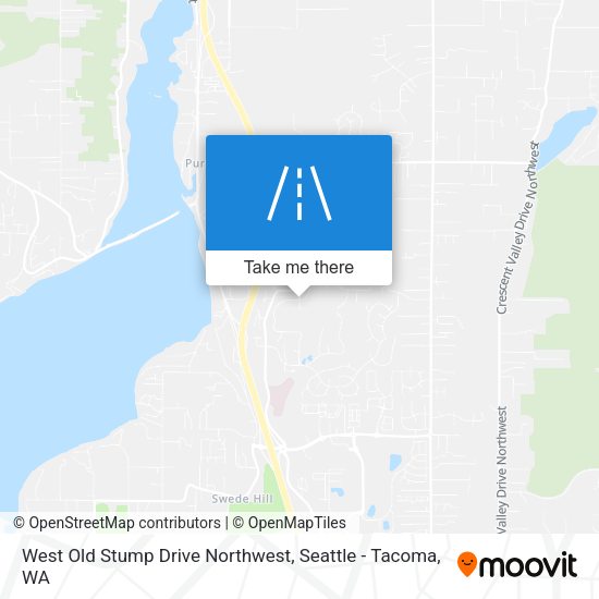 Mapa de West Old Stump Drive Northwest