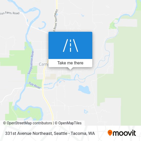 Mapa de 331st Avenue Northeast