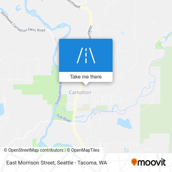 Mapa de East Morrison Street