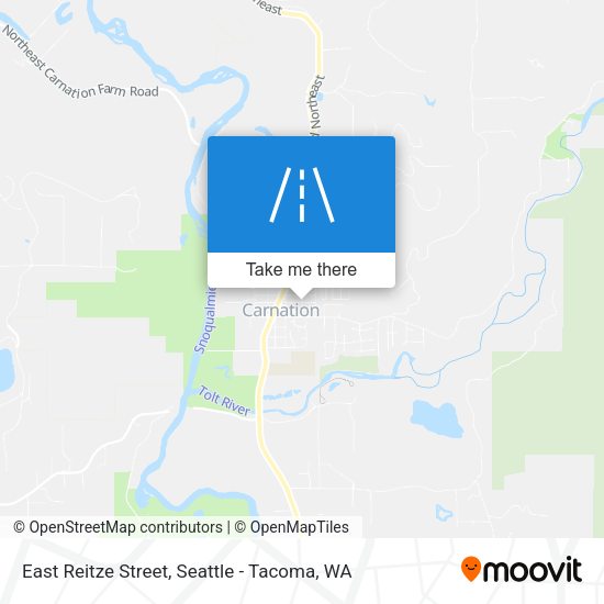 East Reitze Street map