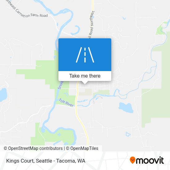 Kings Court map
