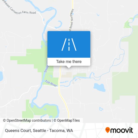 Mapa de Queens Court