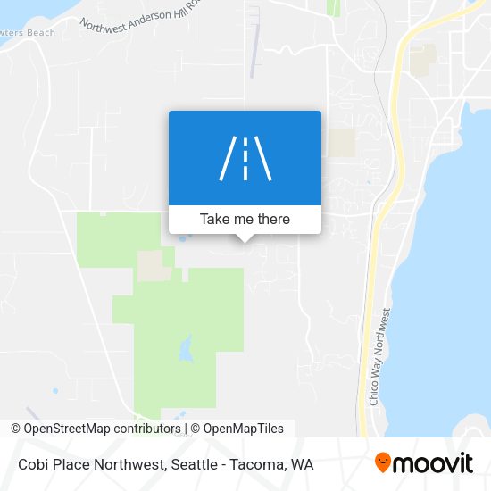 Mapa de Cobi Place Northwest