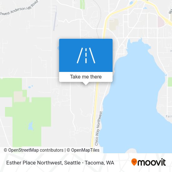 Mapa de Esther Place Northwest