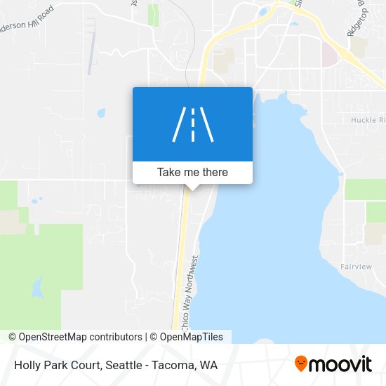 Holly Park Court map