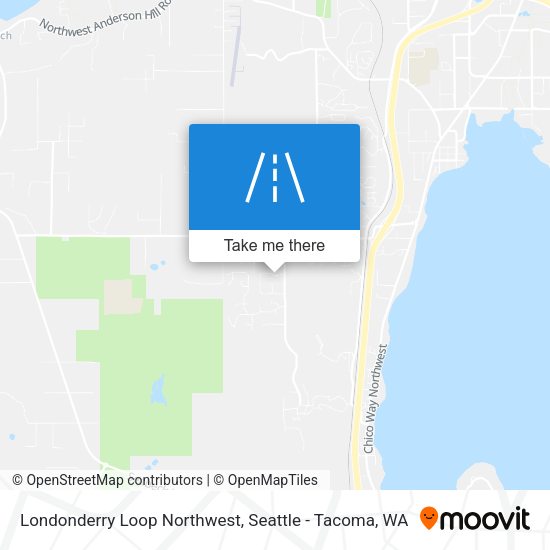 Londonderry Loop Northwest map