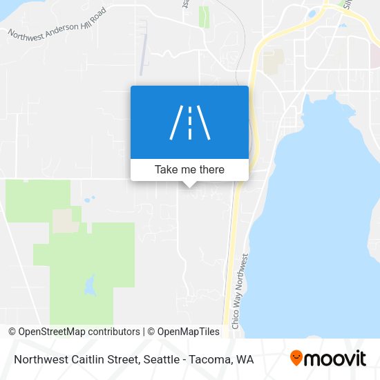 Northwest Caitlin Street map