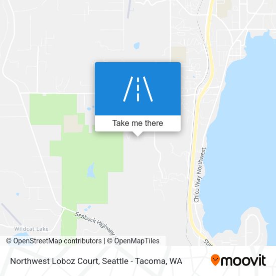 Mapa de Northwest Loboz Court
