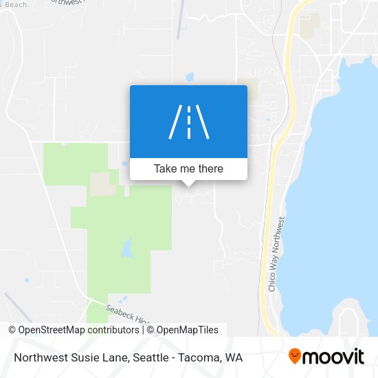 Northwest Susie Lane map