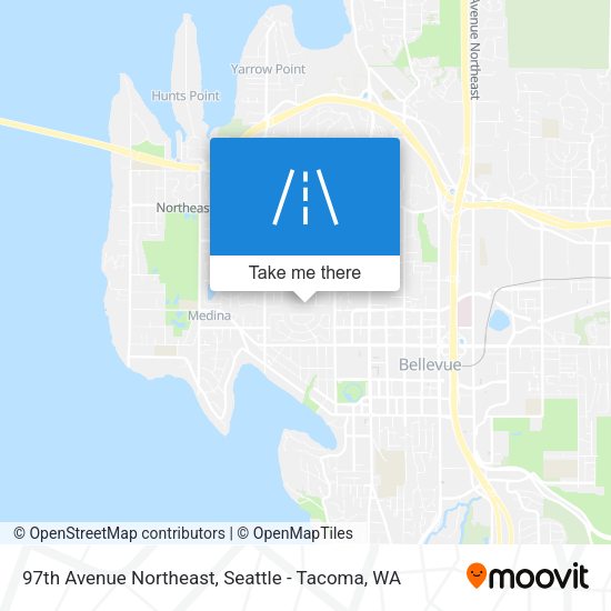 97th Avenue Northeast map