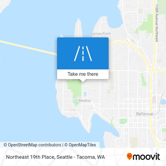 Mapa de Northeast 19th Place