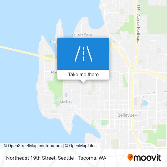 Mapa de Northeast 19th Street
