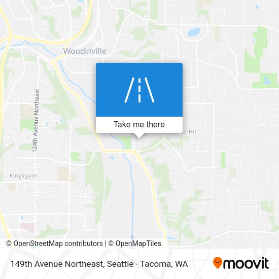 Mapa de 149th Avenue Northeast