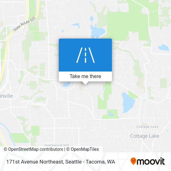 Mapa de 171st Avenue Northeast