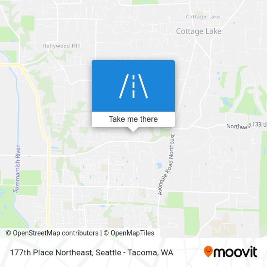 Mapa de 177th Place Northeast