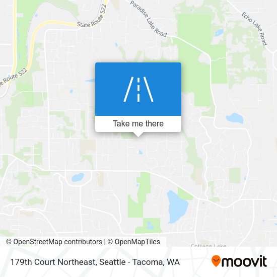 179th Court Northeast map