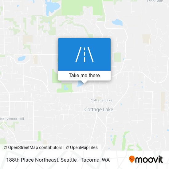 Mapa de 188th Place Northeast