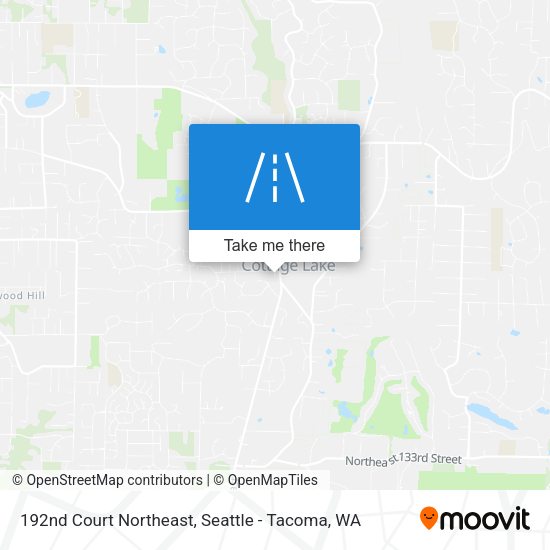 Mapa de 192nd Court Northeast