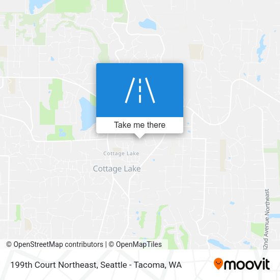 199th Court Northeast map