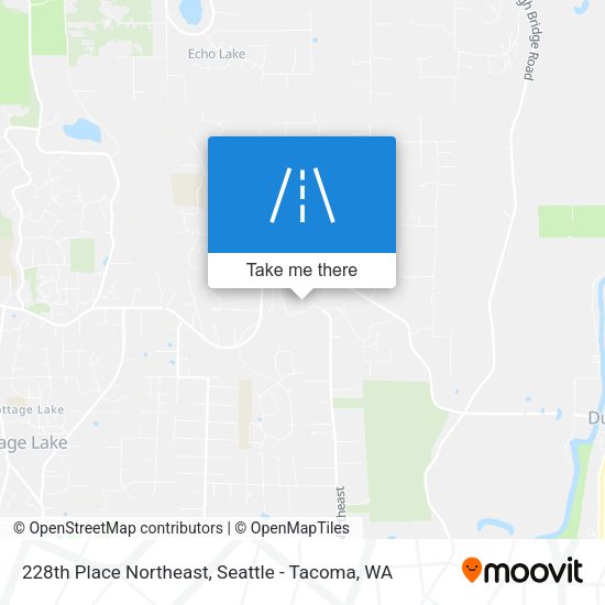 Mapa de 228th Place Northeast