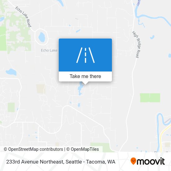 Mapa de 233rd Avenue Northeast
