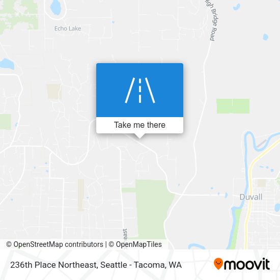 Mapa de 236th Place Northeast