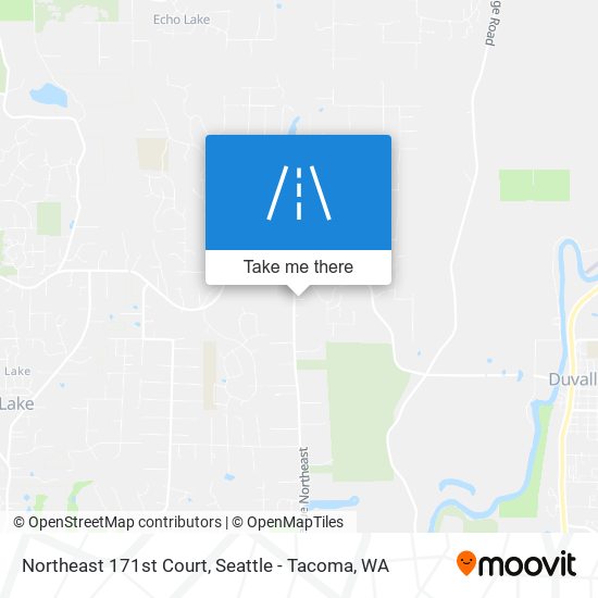 Mapa de Northeast 171st Court