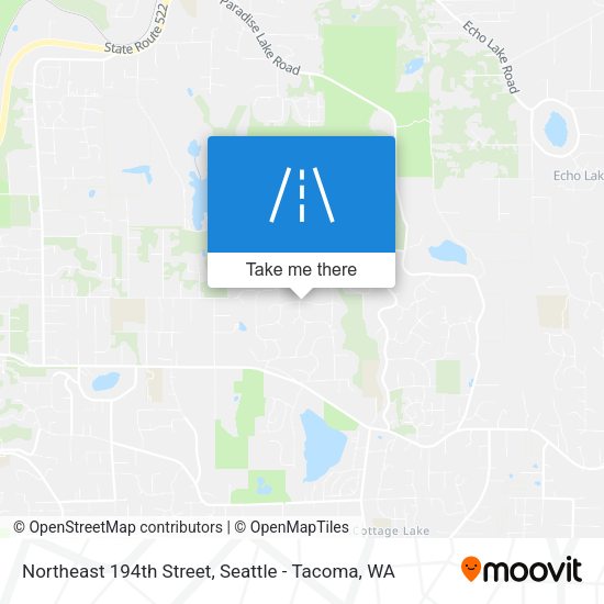 Mapa de Northeast 194th Street
