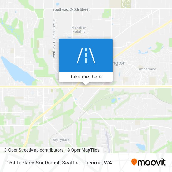Mapa de 169th Place Southeast