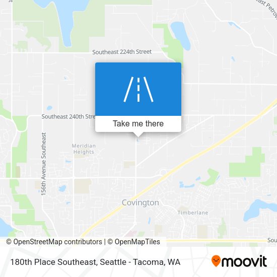Mapa de 180th Place Southeast