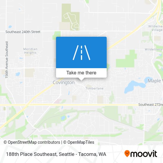 Mapa de 188th Place Southeast