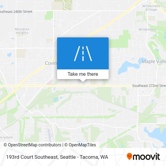 Mapa de 193rd Court Southeast