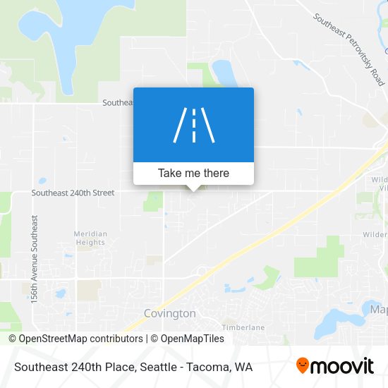 Mapa de Southeast 240th Place