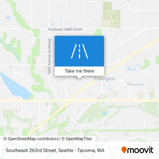 Mapa de Southeast 263rd Street