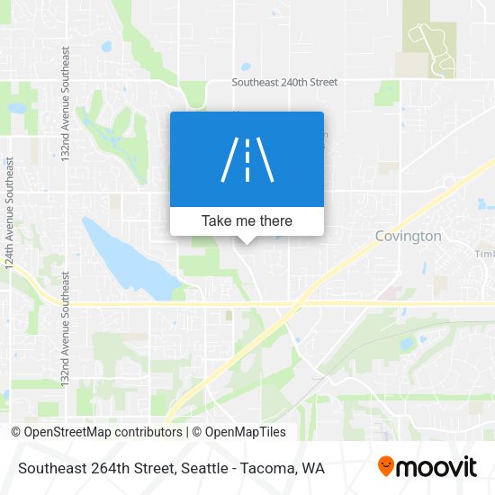 Southeast 264th Street map