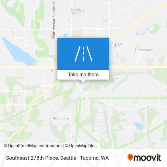 Mapa de Southeast 278th Place
