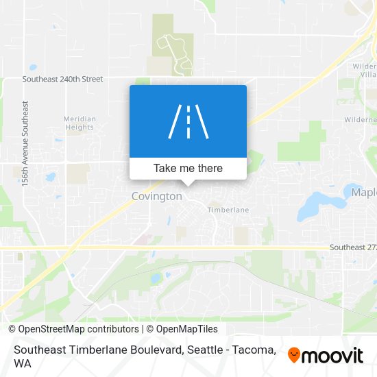 Mapa de Southeast Timberlane Boulevard